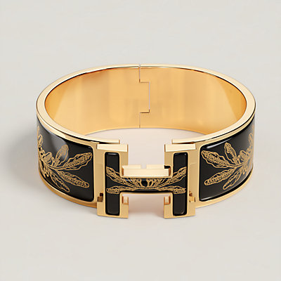 Clic HH So Black bracelet | Hermès Mainland China Clic HH So Black bracelet | Hermès Mainland China